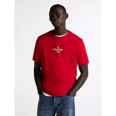 Футболка TOMMY HILFIGER, размер M, красный