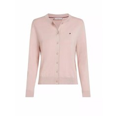 Кардиган TOMMY HILFIGER, размер S, , розовый