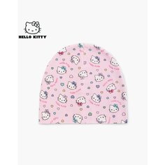 Шапка бини Gloria Jeans для девочек, размер 6-12мес, розовый