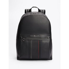 Сумка-рюкзак Tommy Jeans, фактура зернистая, черный