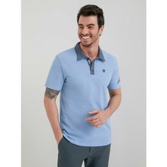 Поло BeGood Casual Vacation SS24, размер 58, голубой