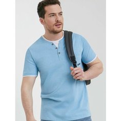Футболка BeGood Casual Vacation SS24, размер 58, голубой