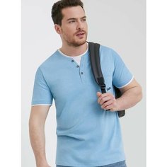 Футболка BeGood Casual Vacation SS24, размер 54, голубой