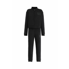 Костюм спортивный EA7 EMPORIO ARMANI, размер XS, черный