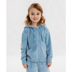 Худи Button Blue, размер 98, голубой