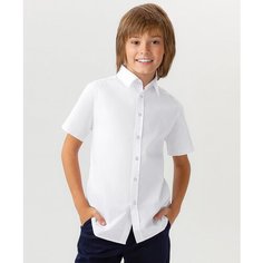 Рубашка Button Blue, размер 128, белый