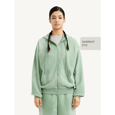 Худи MUTED GARMENT DYE, размер 2XL-3XL, , зелёный