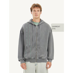 Худи MUTED GARMENT DYE ERROR, размер L-XL, , темно-серый