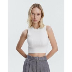 Кроп-топ Gloria Jeans, размер S (40-42), молочный