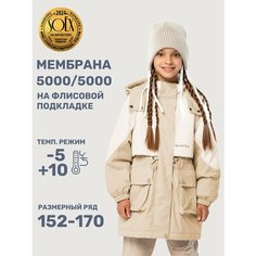 Парка NIKASTYLE 5м3625, размер 164-84, белый