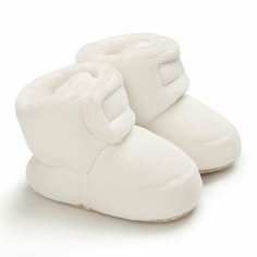 Пинетки, размер 13-18Mec (13CM ctona), белый