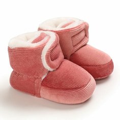 Пинетки, размер 7-12Mec (12CM ctona), темно-розовый