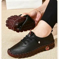 Мокасины Harpers Bazaar (журнал), размер Длина стопы 24cm / INT 38, черный Нет бренда