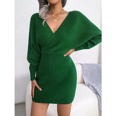 Платье , размер M, green Без бренда