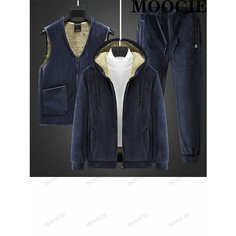 Толстовка MOOCIE, размер 6XL, , серый