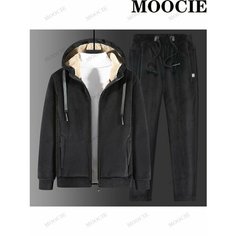 Толстовка MOOCIE, размер 6XL, , черный
