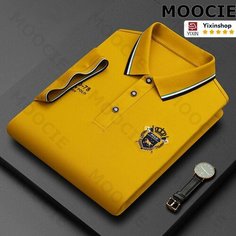Поло MOOCIE, размер 2XL, желтый