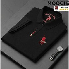 Поло MOOCIE, размер 3XL, черный