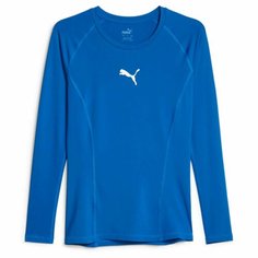 Термобелье верх PUMA Liga Baselayer, размер S, синий