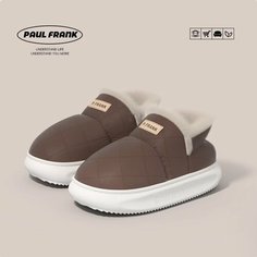 Полусапоги Paul Frank Дутики из экокожи, полнота W (US)/на широкую стопу, размер 40-41, темно-коричневый