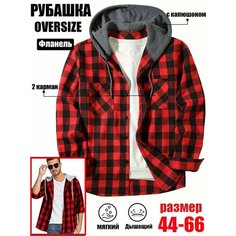 Рубашка В час досуга, размер 66 Нет бренда