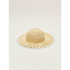 Шляпа LC Waikiki для девочек, размер 7-10 лет, light beige