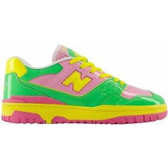 Кроссовки New Balance 550, полнота F, размер 9,5 US, зелeный