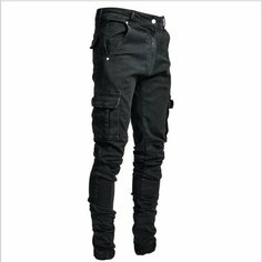 Джинсы бананы Dylwp, размер 50, black