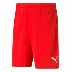Шорты PUMA teamRISE, размер 128, красный