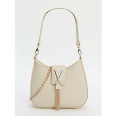Сумка седло Valentino, молочно-бежевый