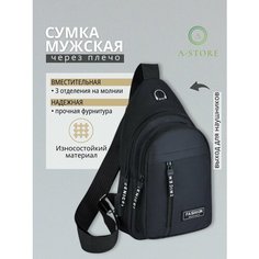 Сумка поясная A-Store, черный