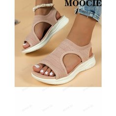 Босоножки MOOCIE, размер 43, светло-розовый