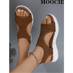 Босоножки MOOCIE, размер 43, темно-коричневый