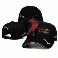 Бейсболка Red Bull Бейсболка Мерседес Кепка Mersedes для мужчин и женщин, размер 55-60, black