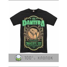 Футболка RexTex Рок-музыка, размер 56, черный