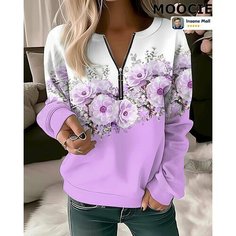 Толстовка MOOCIE, размер L, , фиолетовый