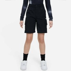 Шорты NIKE Outdoor Play Woven Cargo Shorts, размер L, черный