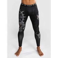 Тайтсы Venum, размер XXL, black/silver