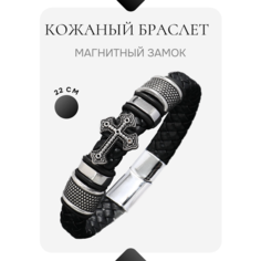 Браслет, металл, 1 шт., черный Нет бренда