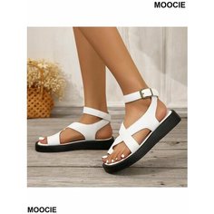 Босоножки MOOCIE, размер INT 43, белый