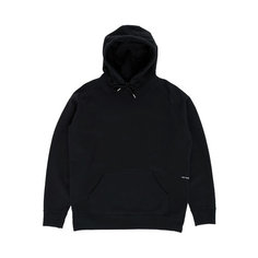 Толстовка POP TRADING COMPANY puffed logo hooded sweat, размер XL, , черный