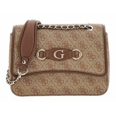 Сумка кросс-боди GUESS, фактура матовая, зернистая, бежевый
