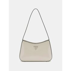 Сумка GUESS, фактура гладкая, белый