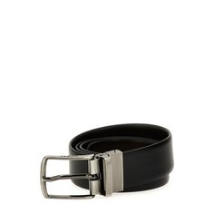 Ремень GUESS для мужчин, размер XL, черный/коричневый