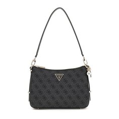 Сумка GUESS, фактура зернистая, серый