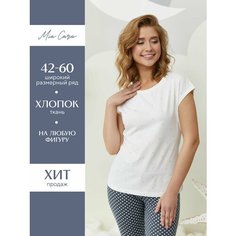 Футболка Mia Cara Morning Star, размер 58-60, молочный