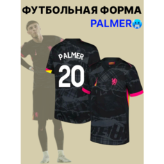 Футболка спортивная Челси Палмер Palmer 24/25, 1 шт., размер L, черный Нет бренда