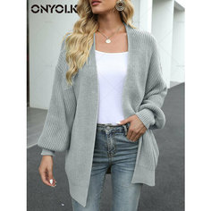 Кардиган размер M, , светло-серый Нет бренда