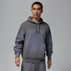 Худи спортивное NIKE Jordan Flight Fleece Pullover Hoodie, размер S, , серый