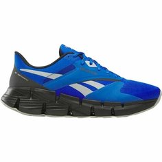 Кроссовки Reebok Zig Dynamica 5, полнота F, размер 7,5 US, серый, голубой, черный